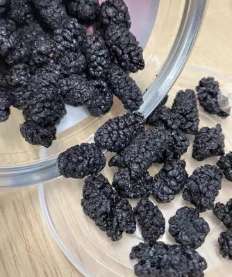 正宗新疆新鲜野生黑干桑椹子（新疆野生黑桑葚干）