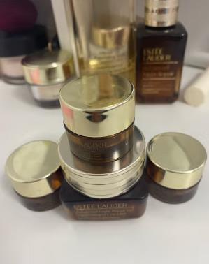 雅诗兰黛小棕瓶精华眼霜15ml护肤品化妆品礼盒淡化细纹黑眼圈