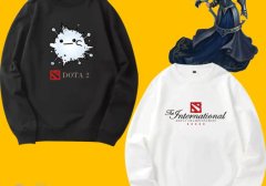 DOTA2刀塔NAVI DK战队游戏周边男女衣服春秋薄款套头长袖圆领卫衣