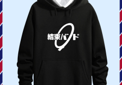 孤独摇滚动漫周边后藤一里同款cos带帽外套男学生二次元连帽卫衣